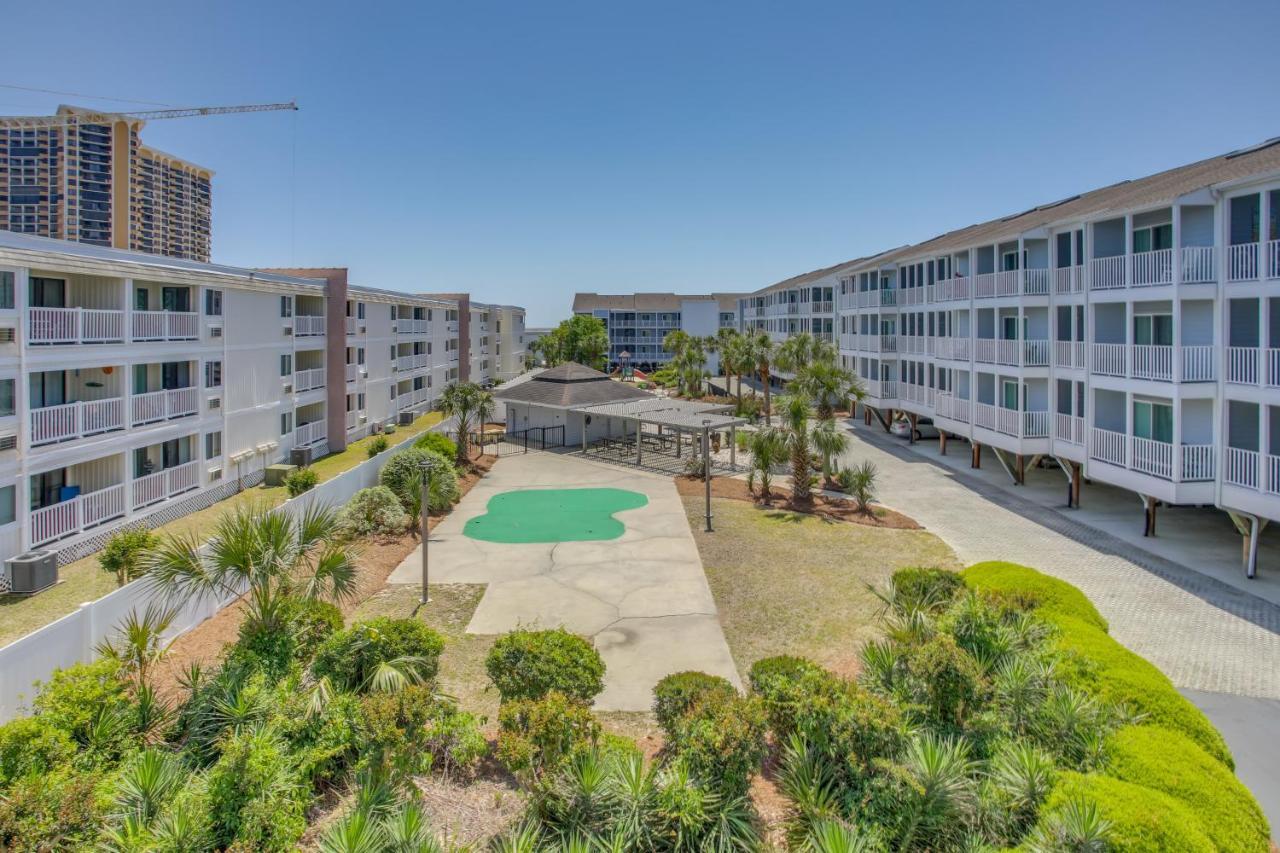 Myrtle Beach Condo With Screened Deck Walk To Beach エクステリア 写真